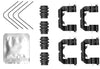 Mintex Brake Pad Accessory Fitting Kit Full Set Front Axle MBA0118 thumbnail