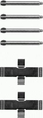 Mintex Brake Pad Accessory Fitting Kit Full Set Front Or Rear Axle MBA1037 - image 2