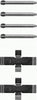 Mintex Brake Pad Accessory Fitting Kit Full Set Front Or Rear Axle MBA1037 thumbnail