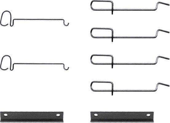 Mintex Brake Pad Accessory Fitting Kit Full Set Front Axle MBA1070 - image 3