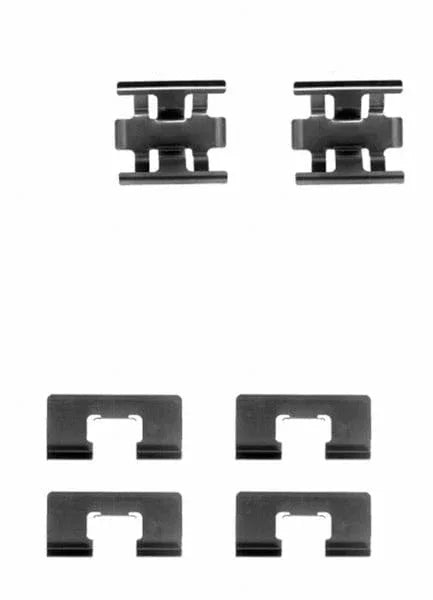 Mintex Brake Pad Accessory Fitting Kit Full Set Rear Axle MBA1091 - image 2