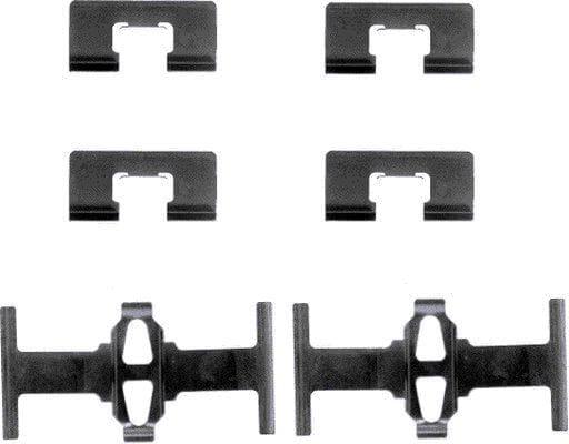 Mintex Brake Pad Accessory Fitting Kit Full Set Rear Axle MBA1092 - image 3