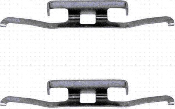 Mintex Brake Caliper Accessory Fitting Kit Full Set Rear Axle MBA1098 - image 3