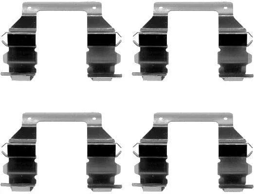 Mintex Brake Pad Accessory Fitting Kit Full Set Front Axle MBA1103 - image 3