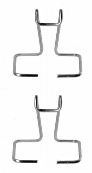 Mintex Brake Pad Accessory Fitting Kit Full Set Front Axle MBA1111 - image 2