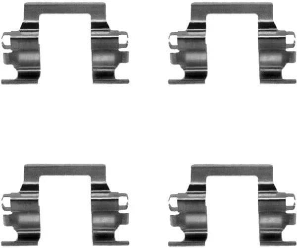 Mintex Brake Pad Accessory Fitting Kit Full Set Front Axle MBA1117 - image 2