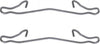 Mintex Brake Caliper Accessory Fitting Kit Full Set Front Or Rear Axle MBA1121 thumbnail