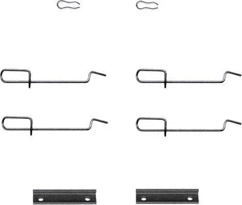 Mintex Brake Pad Accessory Fitting Kit Full Set Front Or Rear Axle MBA1125 - image 2