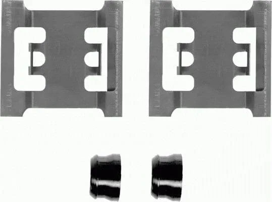 Mintex Brake Pad Accessory Fitting Kit Full Set Front Axle MBA1145 - image 2