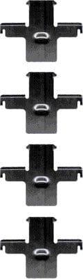 Mintex Brake Pad Accessory Fitting Kit Full Set Front Axle MBA1157 - image 2