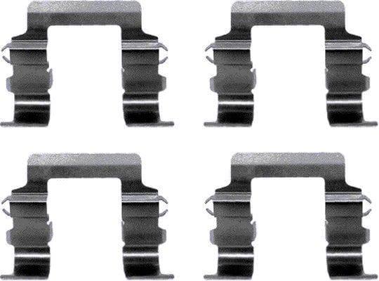 Mintex Brake Pad Accessory Fitting Kit Full Set Front Or Rear Axle MBA1161 - image 3