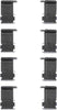 Mintex Brake Pad Accessory Fitting Kit Full Set Front Axle MBA1162 thumbnail