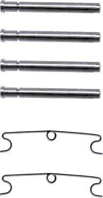 Mintex Brake Pad Accessory Fitting Kit Full Set Front Axle MBA1190 - image 2