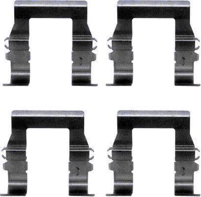 Mintex Brake Pad Accessory Fitting Kit Full Set Front Axle MBA1194 - image 3
