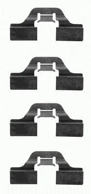 Mintex Brake Pad Accessory Fitting Kit Full Set Front Or Rear Axle MBA1211 - image 2