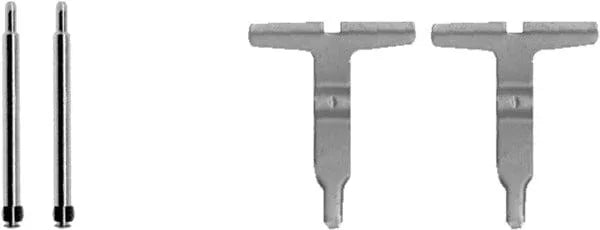 Mintex Brake Pad Accessory Fitting Kit Full Set Rear Axle MBA1217 - image 2