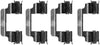 Mintex Brake Pad Accessory Fitting Kit Full Set Front Axle MBA1231 thumbnail