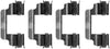 Mintex Brake Pad Accessory Fitting Kit Full Set Front Axle MBA1231 thumbnail