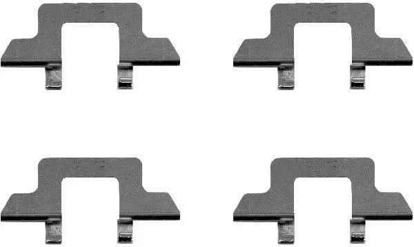 Mintex Brake Pad Accessory Fitting Kit Full Set Front Axle MBA1242 - image 3