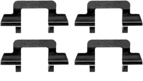Mintex Brake Pad Accessory Fitting Kit Full Set Front Axle MBA1243 - image 2