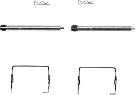Mintex Brake Pad Accessory Fitting Kit Full Set Rear Axle MBA1267 - image 3