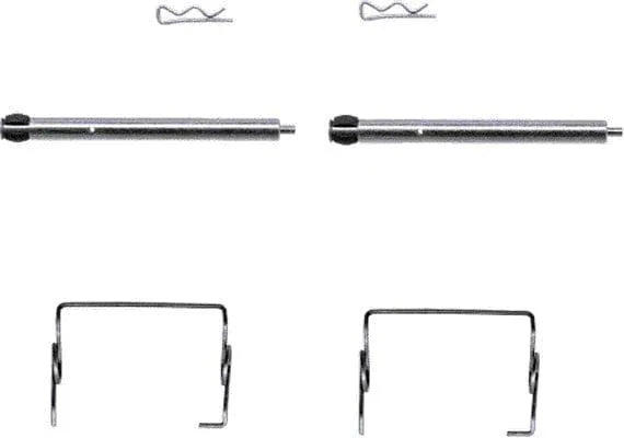 Mintex Brake Pad Accessory Fitting Kit Full Set Rear Axle MBA1267 - image 2