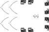Mintex Brake Pad Accessory Fitting Kit Full Set Front Axle MBA1268 thumbnail