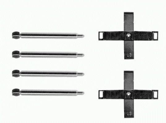 Mintex Brake Pad Accessory Fitting Kit Full Set Rear Axle MBA1271 - image 3
