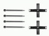 Mintex Brake Pad Accessory Fitting Kit Full Set Rear Axle MBA1271 thumbnail