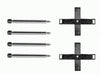 Mintex Brake Pad Accessory Fitting Kit Full Set Rear Axle MBA1271 thumbnail