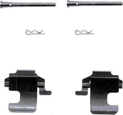 Mintex Brake Pad Accessory Fitting Kit Full Set Front Axle MBA1273 - image 3