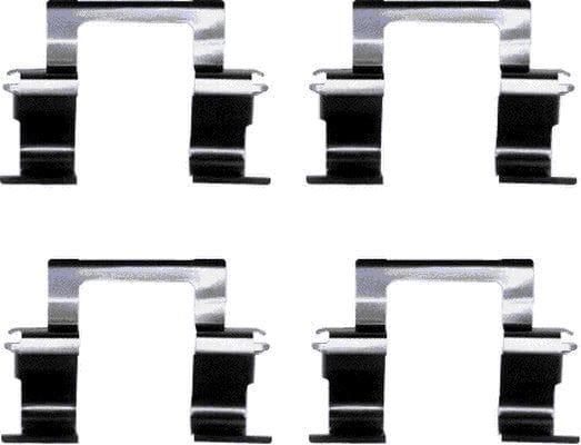 Mintex Brake Pad Accessory Fitting Kit Full Set Front Axle MBA1274 - image 3