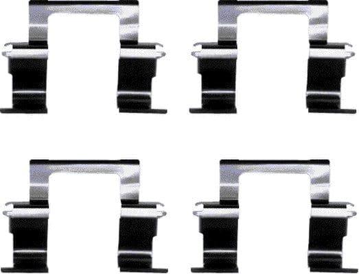Mintex Brake Pad Accessory Fitting Kit Full Set Front Axle MBA1274 - image 2