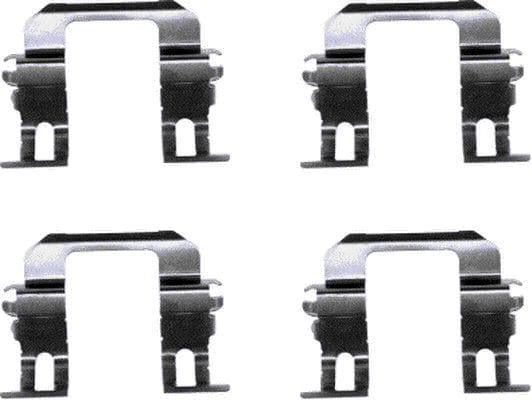 Mintex Brake Pad Accessory Fitting Kit Full Set Rear Axle MBA1275 - image 3