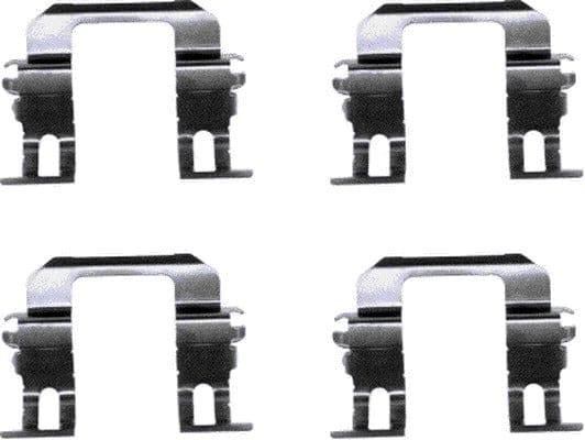 Mintex Brake Pad Accessory Fitting Kit Full Set Rear Axle MBA1275 - image 2