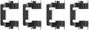 Mintex Brake Pad Accessory Fitting Kit Full Set Front Axle MBA1278 thumbnail