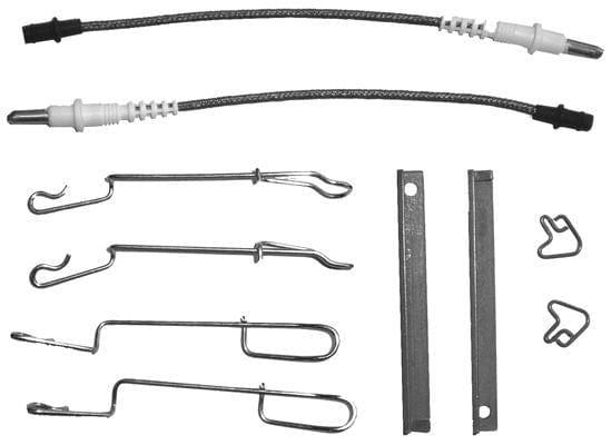 Mintex Brake Pad Accessory Fitting Kit Full Set Rear Axle MBA1280 - image 3
