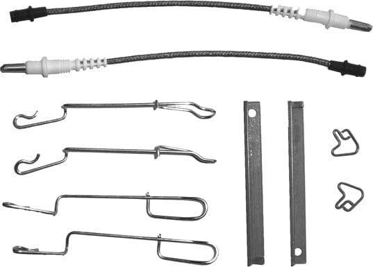 Mintex Brake Pad Accessory Fitting Kit Full Set Rear Axle MBA1280 - image 2