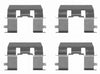 Mintex Brake Pad Accessory Fitting Kit Full Set Front Axle MBA1281 thumbnail