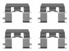 Mintex Brake Pad Accessory Fitting Kit Full Set Front Axle MBA1281 thumbnail