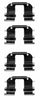 Mintex Brake Pad Accessory Fitting Kit Full Set Front Axle MBA1285 thumbnail