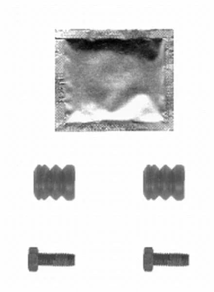 Mintex Brake Pad Accessory Fitting Kit Full Set Rear Axle MBA1301 - image 2