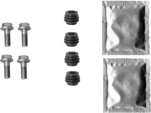 Mintex Brake Caliper Accessory Fitting Kit Full Set Front Or Rear Axle MBA1319A - image 2