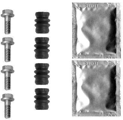 Mintex Brake Caliper Accessory Fitting Kit Full Set Front Or Rear Axle MBA1324A - image 3