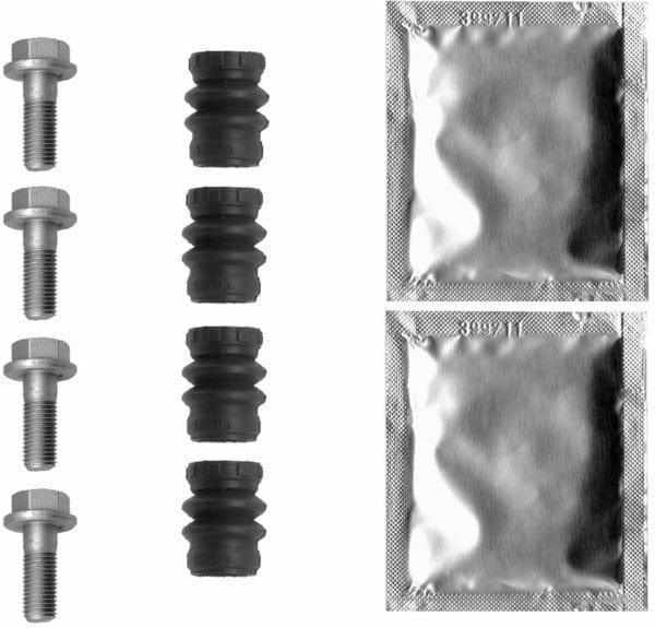 Mintex Brake Caliper Accessory Fitting Kit Full Set Front Or Rear Axle MBA1324A - image 2