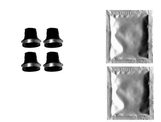 Mintex Brake Caliper Accessory Fitting Kit Full Set Front Axle MBA1353A - image 3