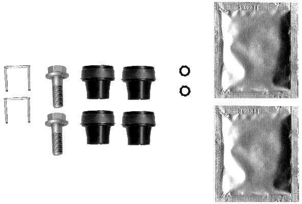 Mintex Brake Caliper Accessory Fitting Kit Full Set Front Or Rear Axle MBA1354A - image 3