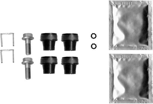 Mintex Brake Caliper Accessory Fitting Kit Full Set Front Or Rear Axle MBA1354A - image 2
