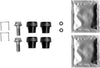 Mintex Brake Caliper Accessory Fitting Kit Full Set Front Or Rear Axle MBA1354A thumbnail