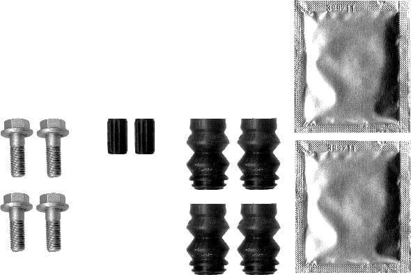 Mintex Brake Caliper Accessory Fitting Kit Full Set Front Or Rear Axle MBA1355A - image 3